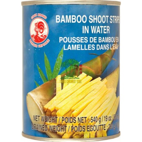 Pousse de bambou en lamelles COCK BRAND 540g